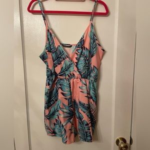 Cute floral romper